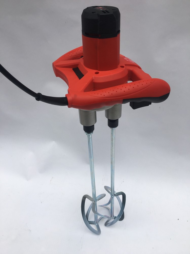 正品铁顿50搅拌机140搅拌器工业级双杆油漆搅拌钻搅灰大力神包邮 - 图0