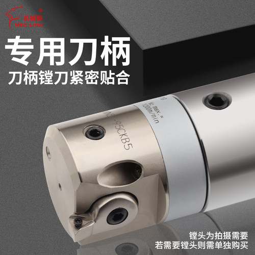 BT50-LBK123 4 5 6粗镗刀柄加长加工中心精镗头抗震CKB双刃粗镗杆 - 图1