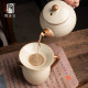 Tao Mi Huang Ru Kiln Tea Leak ເປີດສິ້ນສາມາດຮັກສາຊຸດຊາ