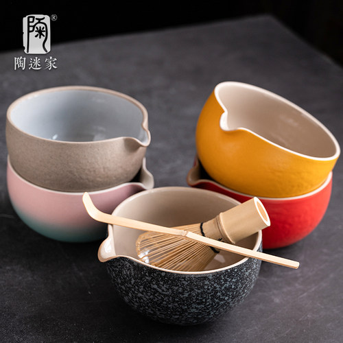 抹茶碗百本笠套装日式茶道功夫茶具配件宋代点茶器茶筅纯竹制刷子 - 图2