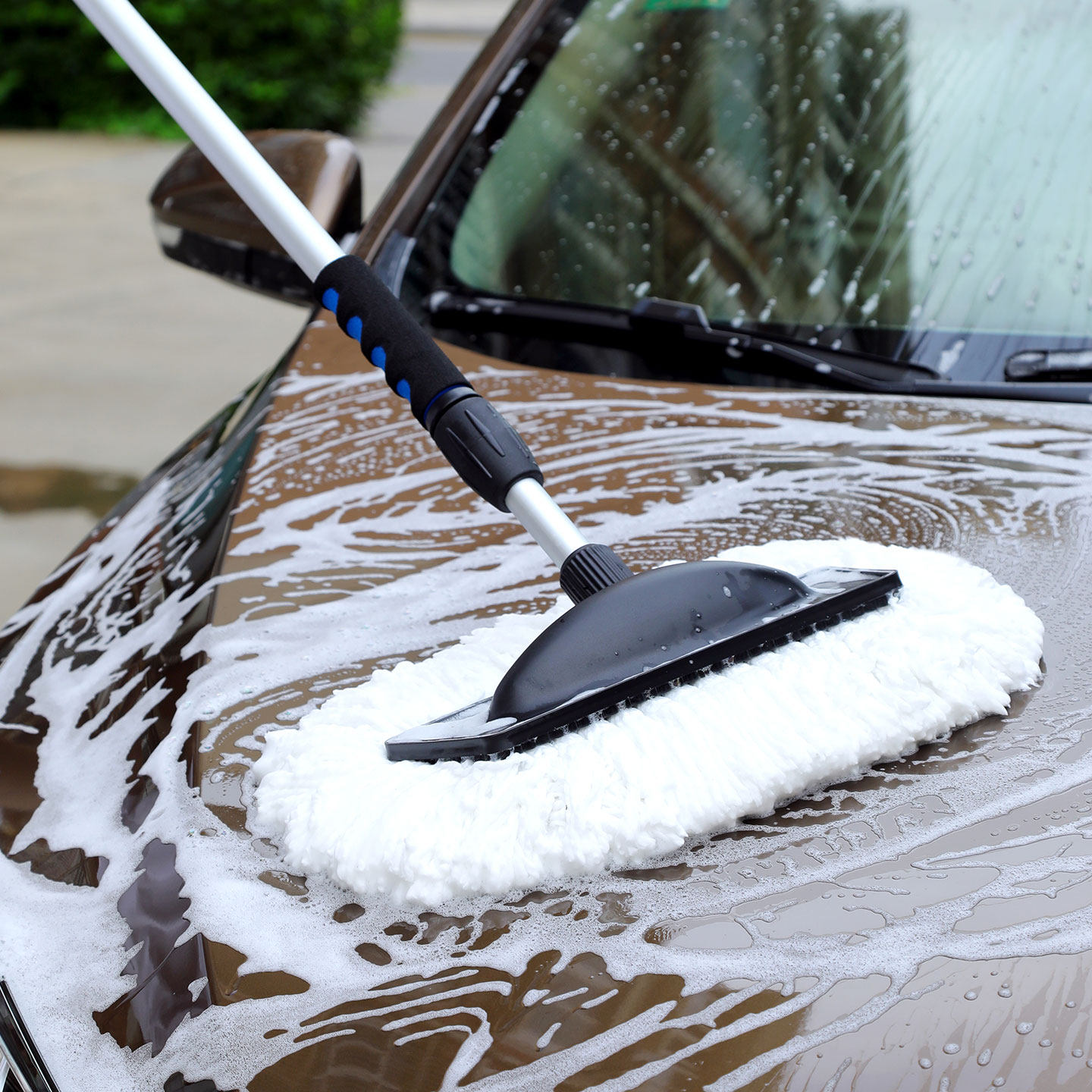 可通水洗车刷子软毛不伤漆长柄伸缩专用刷车神器车顶带冲水拖把,淘宝优惠券,粉丝福利购,淘宝优惠卷