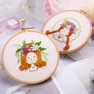 放羊班刺绣diy手工制作材料包