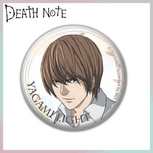 死亡笔记本deathnote琉克L夜神月动漫徽章吧唧谷子周边胸针挂件 - 图1