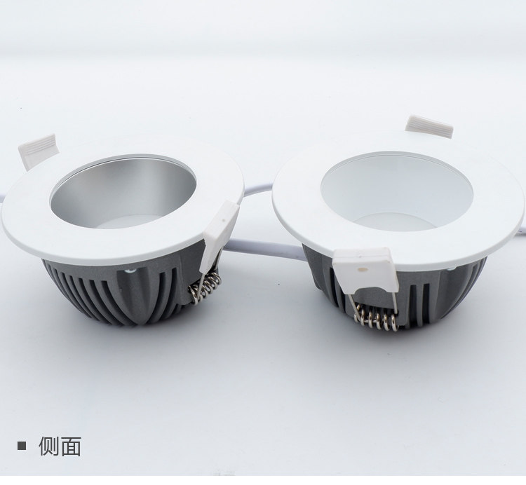 筒灯LED天花灯深藏防眩光家用客厅卧室卫生间防雾护眼超亮cob射灯_虎窝淘