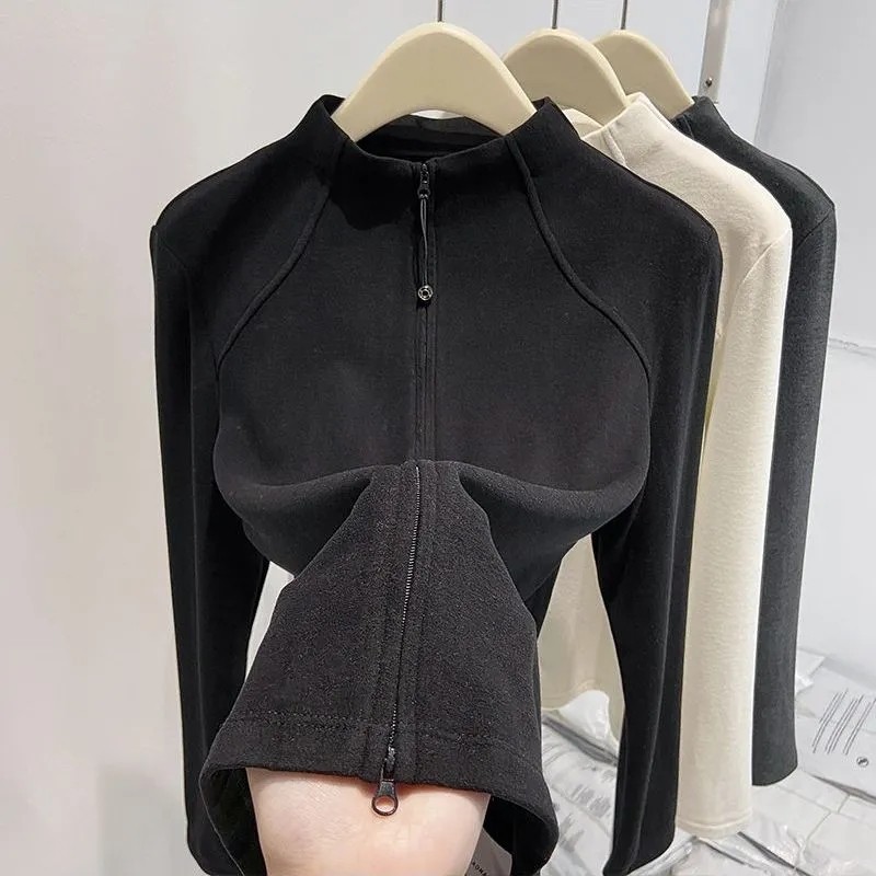 女童独特漂亮德绒打底衫2025秋冬新款中大童黑色外套开衫内搭卫衣,淘宝优惠券,粉丝福利购,淘宝优惠卷