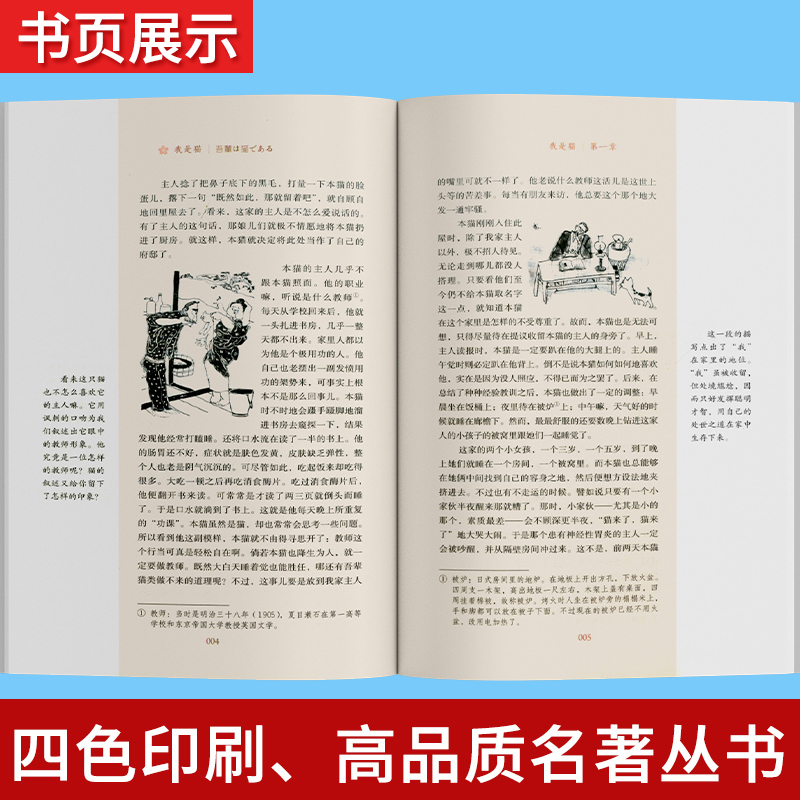 围城格列佛游记契诃夫短篇小说选我是猫正版原著人民教育出版社初中生九年级下册必读书目初三9下课外阅读书籍文学名著小说人教版 - 图3