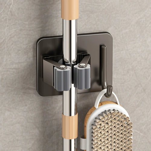 Рама для хранения ванной комнаты -шваббила из нержавеющей стали из нержавеющей стали.