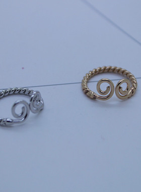 戒指欧美风饰品紧箍咒戒指简约