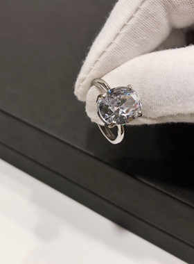 G49# 宝石切面水晶戒指