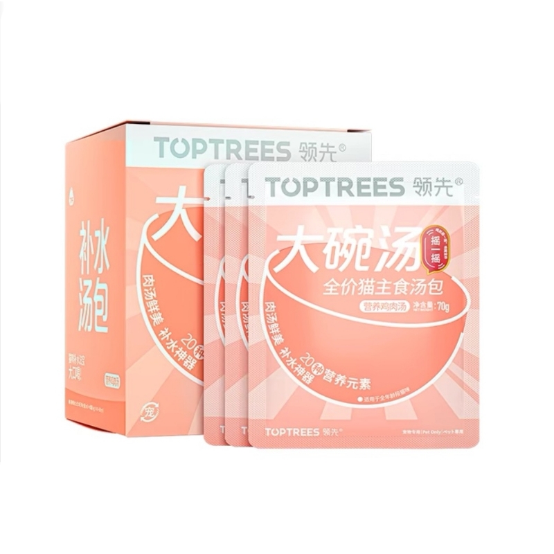 【乐宠】Toptrees领先全价主食汤包猫粮补水餐盒湿粮猫咪罐头零食-图3