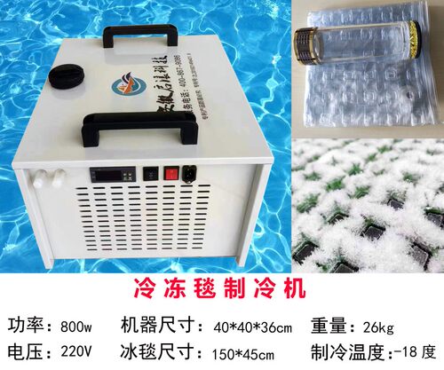 启浪冷冻毯制冷机便携遗体冷冻尸体防腐冷冻器智能手提冰棺冷藏机 - 图0