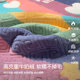 Milk velvet cartoon bed sheet three-piece set