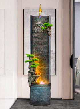 循环流水摆件假山喷泉客厅装饰