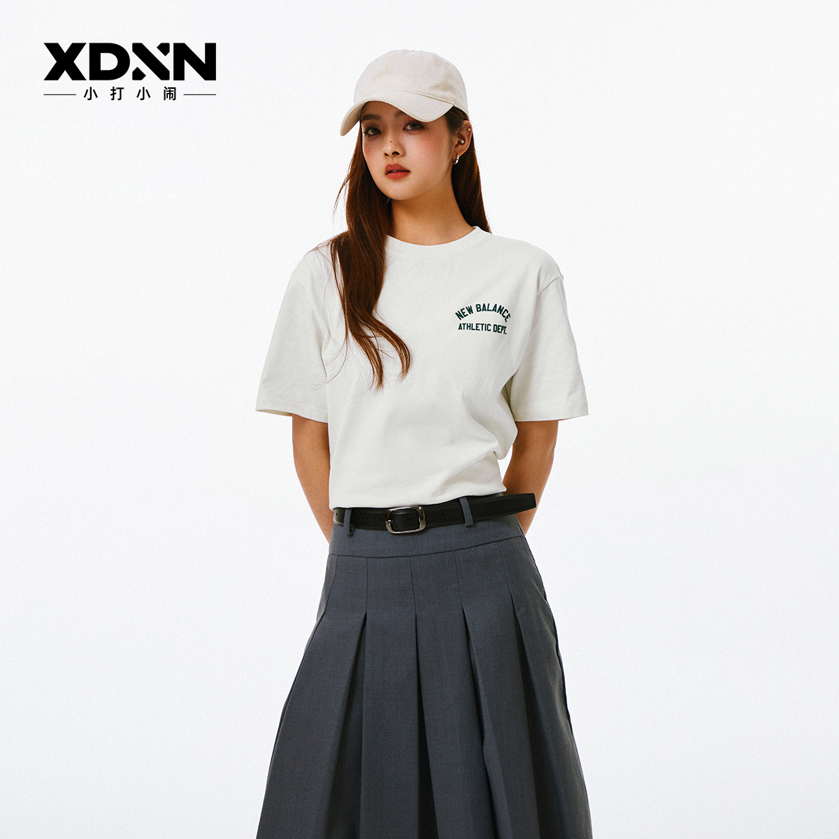 New Balance/NB 官方正品半袖男女情侣短袖秋季宽松T恤AMT41315,淘宝优惠券,粉丝福利购,淘宝优惠卷