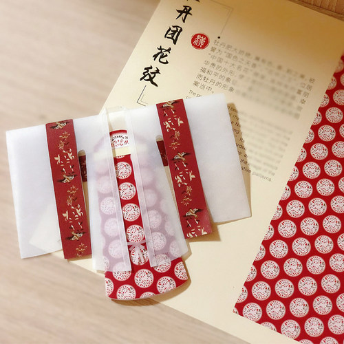 龙小伊文创*博物馆国古风研学美术作业毕设簪花仕女纸汉服折剪唐 - 图0