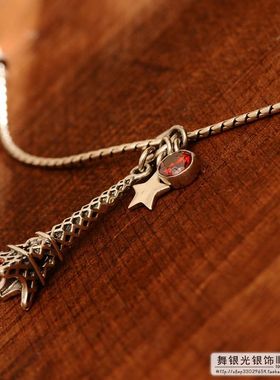 泰国925银情侣吊坠包邮