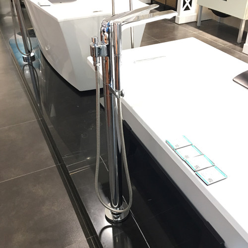 科勒淋浴花洒套装艾非落地式浴缸花洒龙头K-97367T-B4-CP/TT/RGD - 图0