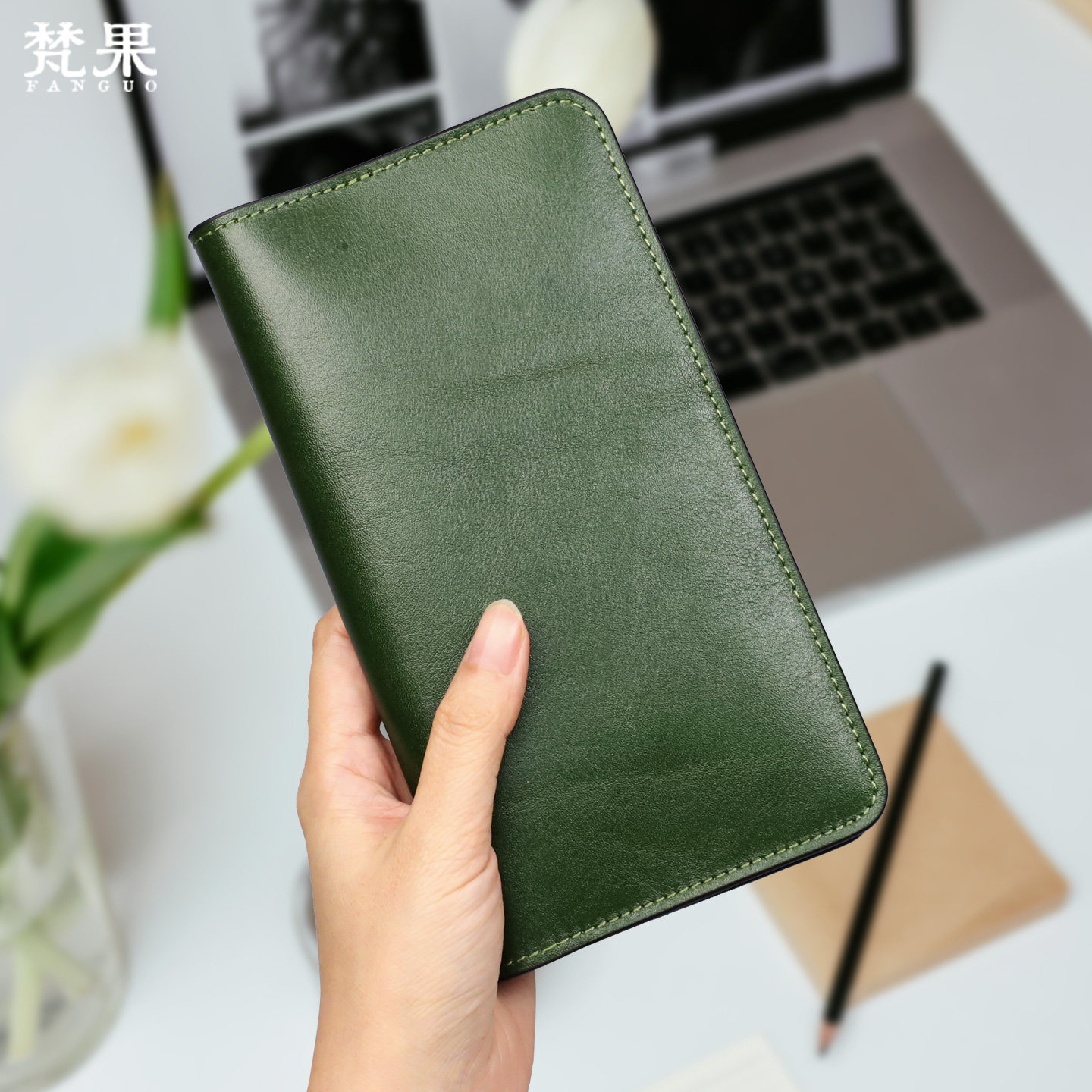 植鞣牛皮简约双手机收纳包超轻薄手拿包便携袋真皮防摔皮套保护套,淘宝优惠券,粉丝福利购,淘宝优惠卷