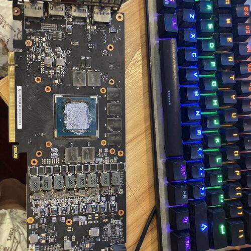 华硕DUALRTX2070/2080-08G显卡散热器70孔距雪豹RTX2080TI 11G - 图2