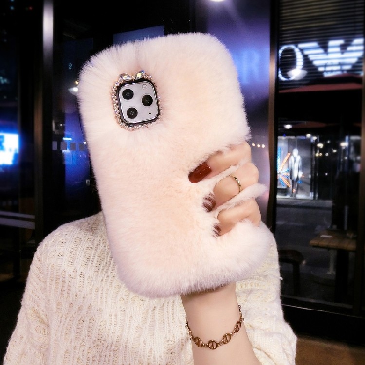 苹果17ProMax真毛茸茸手机壳iPhone16獭兔毛绒套15plus适用14女13,淘宝优惠券,粉丝福利购,淘宝优惠卷