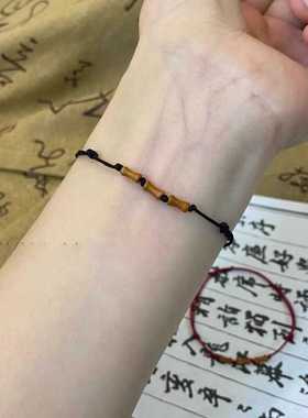 幸运竹送闺蜜情侣节节高升手绳