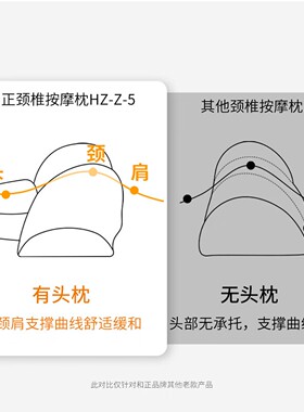 颈椎肩部揉捏按摩枕颈肩热敷