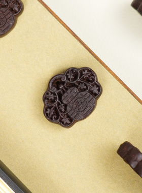 天然中药材炮制黑桂花香合香牌合