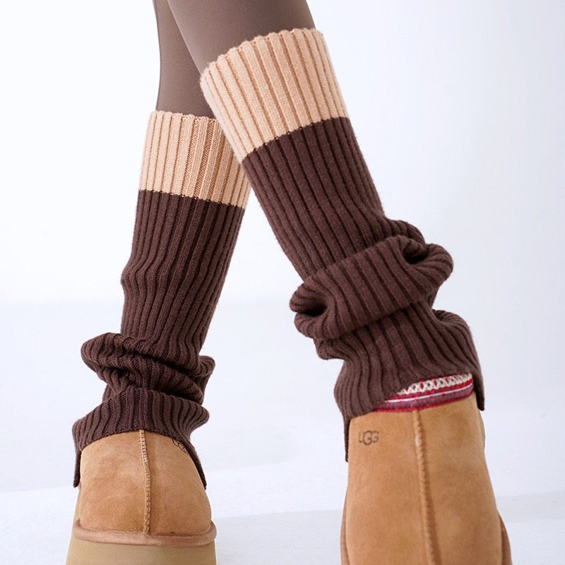 袜套堆堆袜秋冬配雪地靴鲨鱼裤打底裤瑜伽裤小腿袜女针织腿套长筒,淘宝优惠券,粉丝福利购,淘宝优惠卷