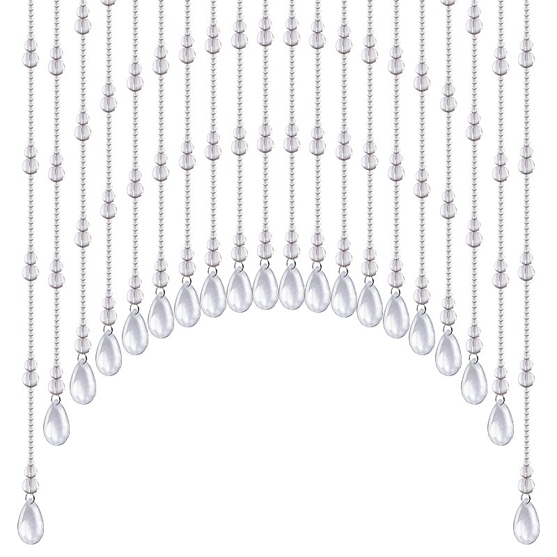 2025新款珠帘门帘全天然真白水晶帘入户门对门隔断帘卫生间挂帘子,淘宝优惠券,粉丝福利购,淘宝优惠卷