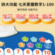 ຕົວເລກ 1 ເຖິງ 100 ແຜ່ນສຽງຂອງເດັກນ້ອຍສຳລັບການສຶກສາກ່ອນໄວຮຽນ