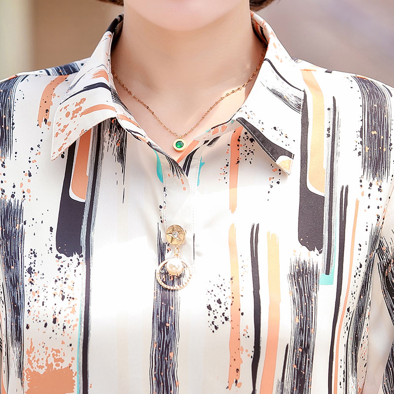 巴宝兹旗舰店中年女士妈妈装夏装新品两件套上衣裤子中老年女装夏季时尚套装2