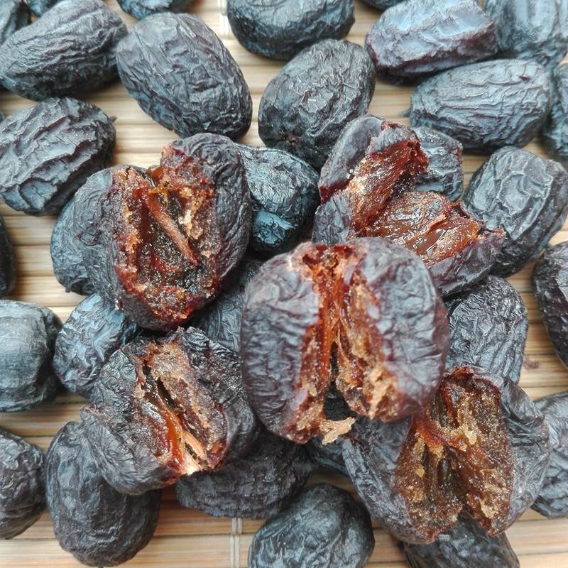 新鲜无核黑枣太行山特产野生小柿子河北软枣君迁子中药大乌枣 - 图2