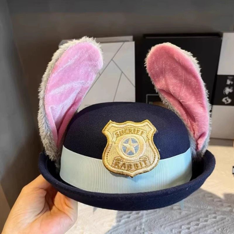 疯狂动物城2饰品周边尼克狐狸发箍朱迪兔子警官大礼帽发箍对夹包,淘宝优惠券,粉丝福利购,淘宝优惠卷