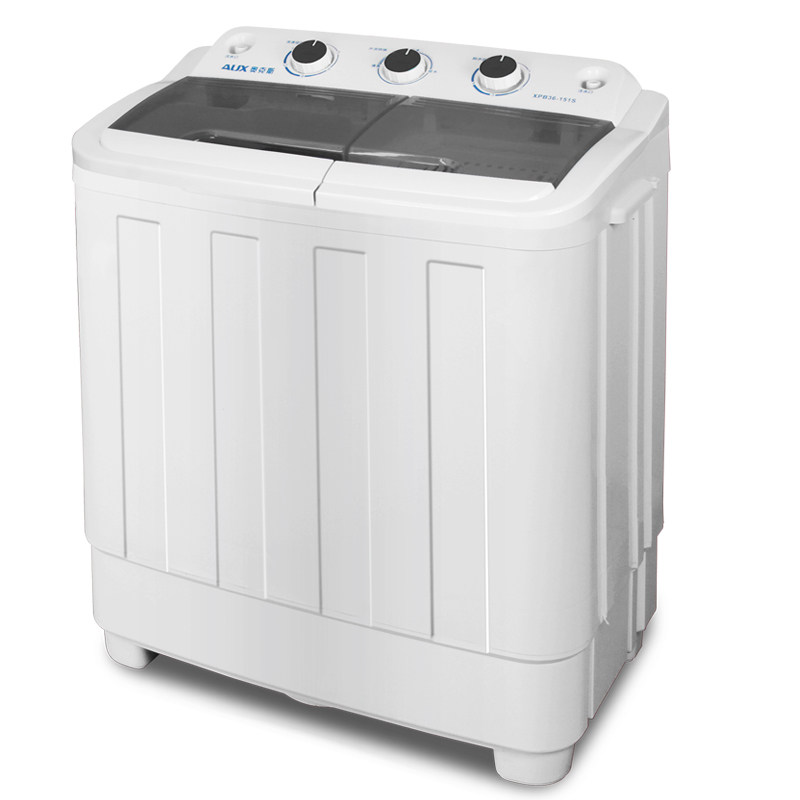 aux /奥克斯5kg半全自动筒洗衣机 白马电器洗衣机