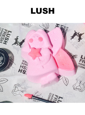LUSH岚舒官方正品 雪天使彩绘礼盒 泡澡球DIY趣味彩绘 圣诞节限定