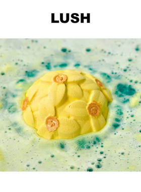 LUSH岚舒官方正品 水仙蜜语汽泡弹 滋润清洁精油泡澡球淡雅幽香