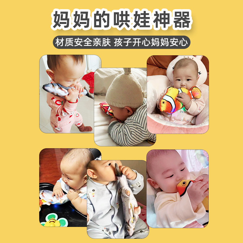 新生宝宝幼儿童0一1岁6婴儿玩具 薰衣草小熊摇铃