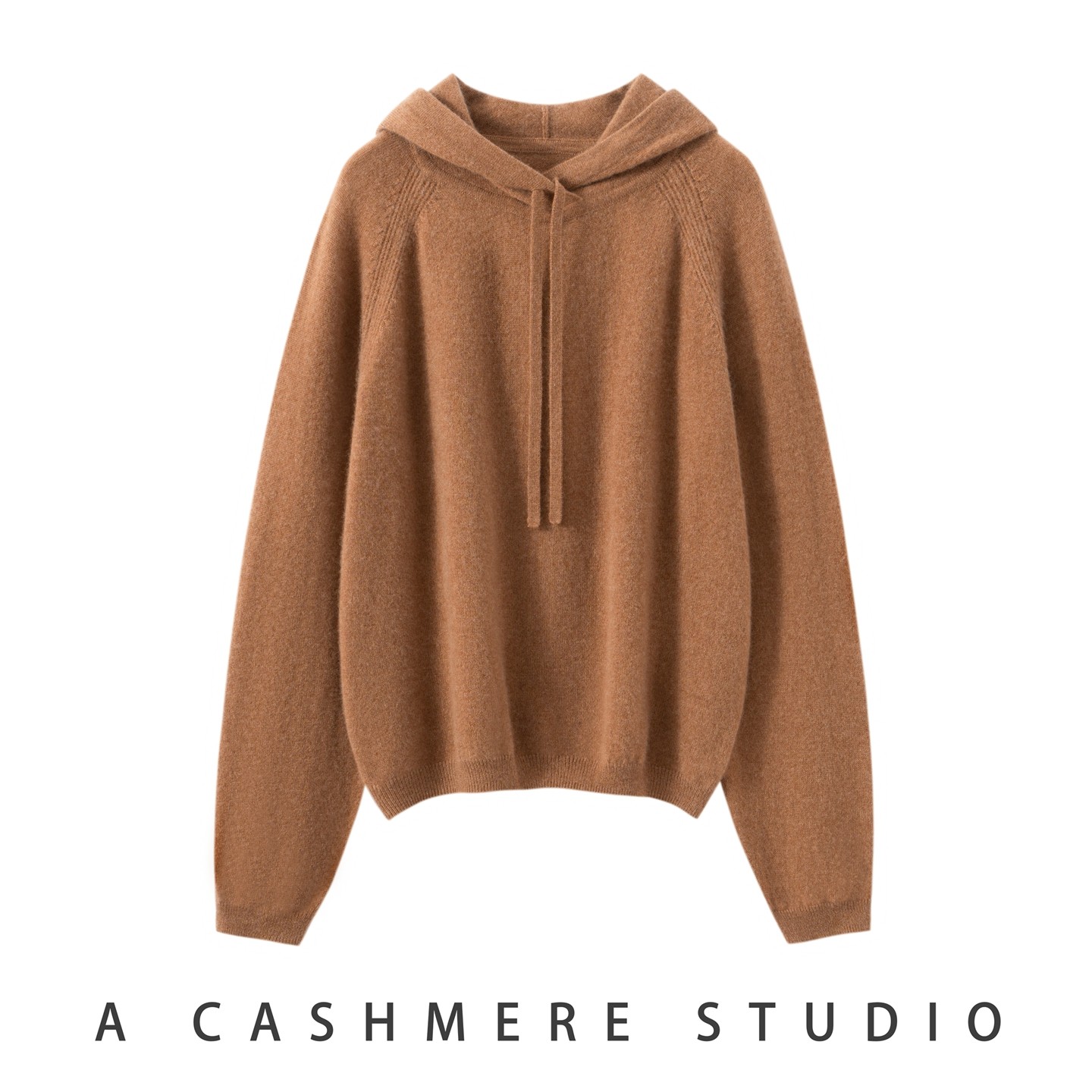 2025秋冬新款连帽宽松百搭羊绒衫女卫衣100%纯山羊绒针织毛衣打底,淘宝优惠券,粉丝福利购,淘宝优惠卷