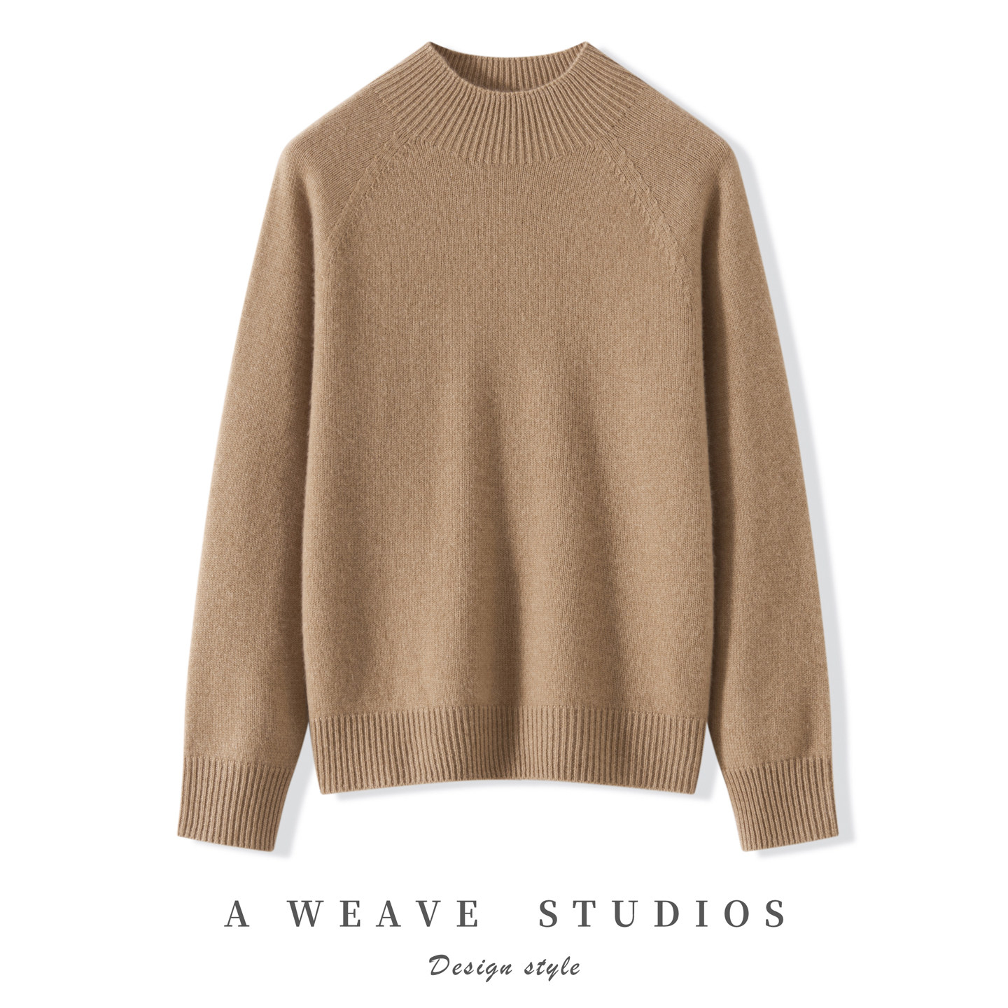 2025秋冬新款100%纯山羊绒衫女一线成衣插肩半高领针织毛衣打底衫,淘宝优惠券,粉丝福利购,淘宝优惠卷