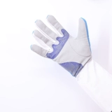 Конкурс CFA ограждающие перчатки с тремя целеустремленными цветочными мечами тяжелые перчатки для меча дышащие анти -защелистые пластиковые