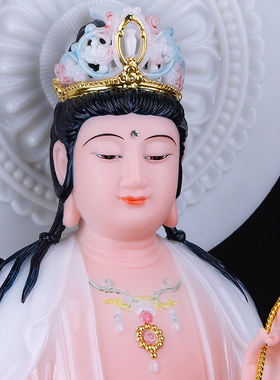 西方三圣阿弥陀佛观音菩萨汉白玉