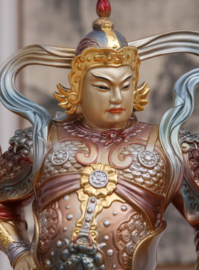 韦陀伽蓝菩萨关二爷居家武财神