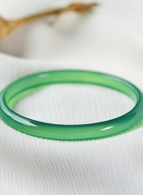 饰品天然玛瑙手镯女可爱水晶