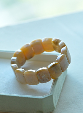 天然原矿珊瑚玉手牌女饰品礼物