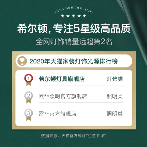 希尔顿现代轻奢水晶灯吸顶灯简约创意卧室灯客厅温馨浪漫北欧灯具