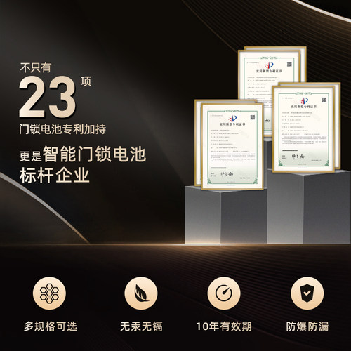 南孚爱掌门电子锁指纹锁智能门锁专用5号电池适用华为德施曼鹿客凯迪仕小米密码防盗门锁干电池碱性五号正品 - 图1