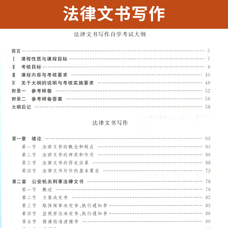 自学考试教材 00262法学类专升本的书籍 0262法律文书写作刘金华北大版 2024年大专升本科专科套本 成人成教成考 自考函授高等教育 - 图2