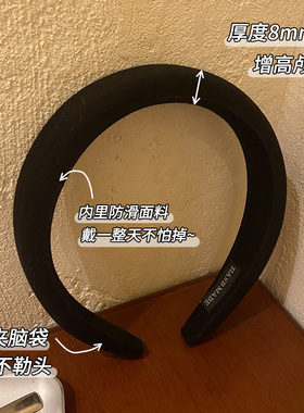 法式复古短发发箍外出百搭