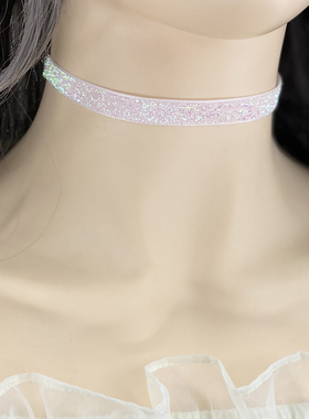 超仙白色三件套锁骨链