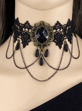 网红颈链脖子个性choker项圈